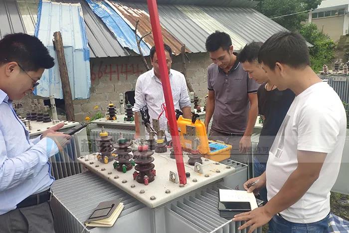 贵州客户采购五级承试设备培训验收